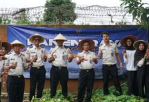 Panen Raya Serentak di SAE, Lapas Kalianda Pastikan Hasil Panen Melimpah