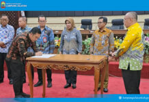 Lampung Selatan Raih Apresiasi Gubernur Atas Penyelesaian 100 Persen Tindak Lanjut Pengawasam