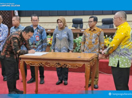 Lampung Selatan Raih Apresiasi Gubernur Atas Penyelesaian 100 Persen Tindak Lanjut Pengawasam